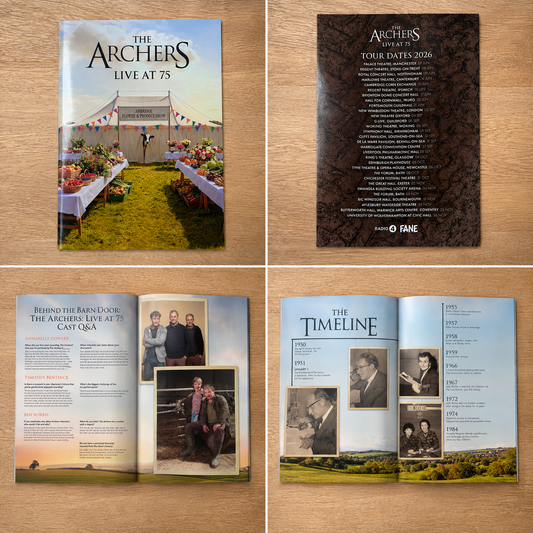 The Archers Live At 75 Official Tour Programme