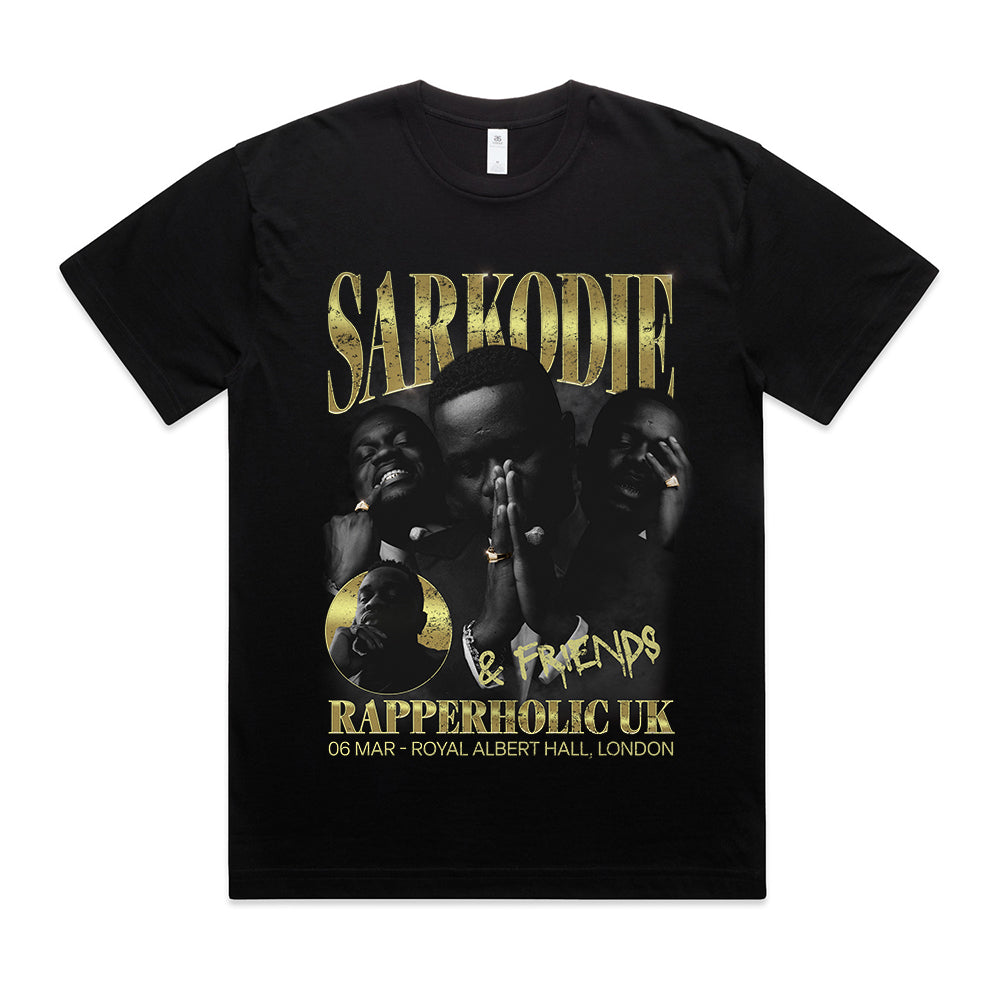 Rapperholic UK - Event T-Shirt (Black)