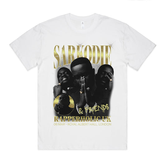 Rapperholic UK - Event T-Shirt (White)