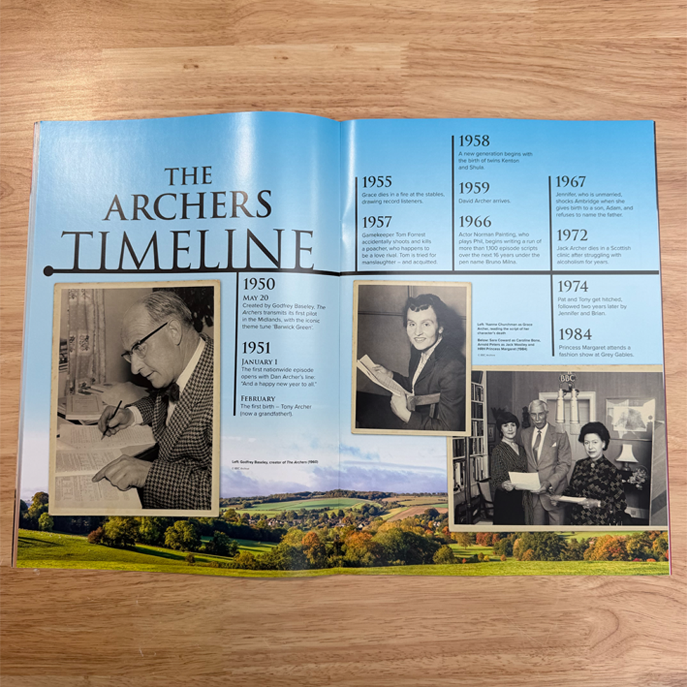 The Archers Live at 75 Souvenir Programme